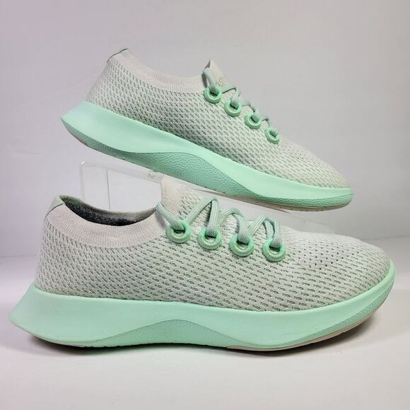 Allbirds Women's Gaia Green Tree Dasher Running Shoe Sz 10 - Picture 5 of 9